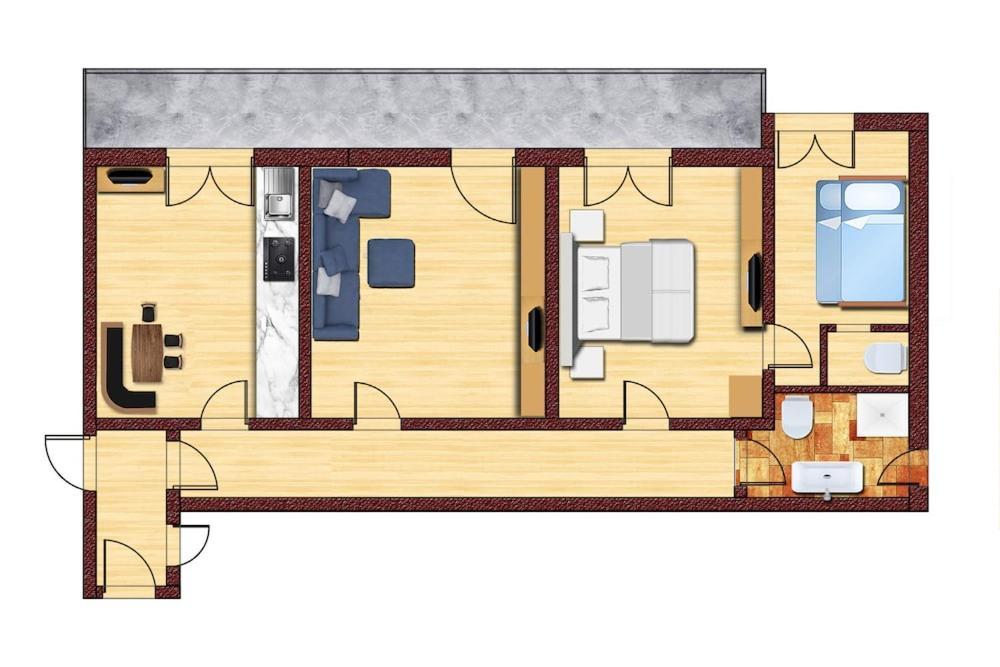 Appartement Fiel Sankt Gallenkirch Buitenkant foto