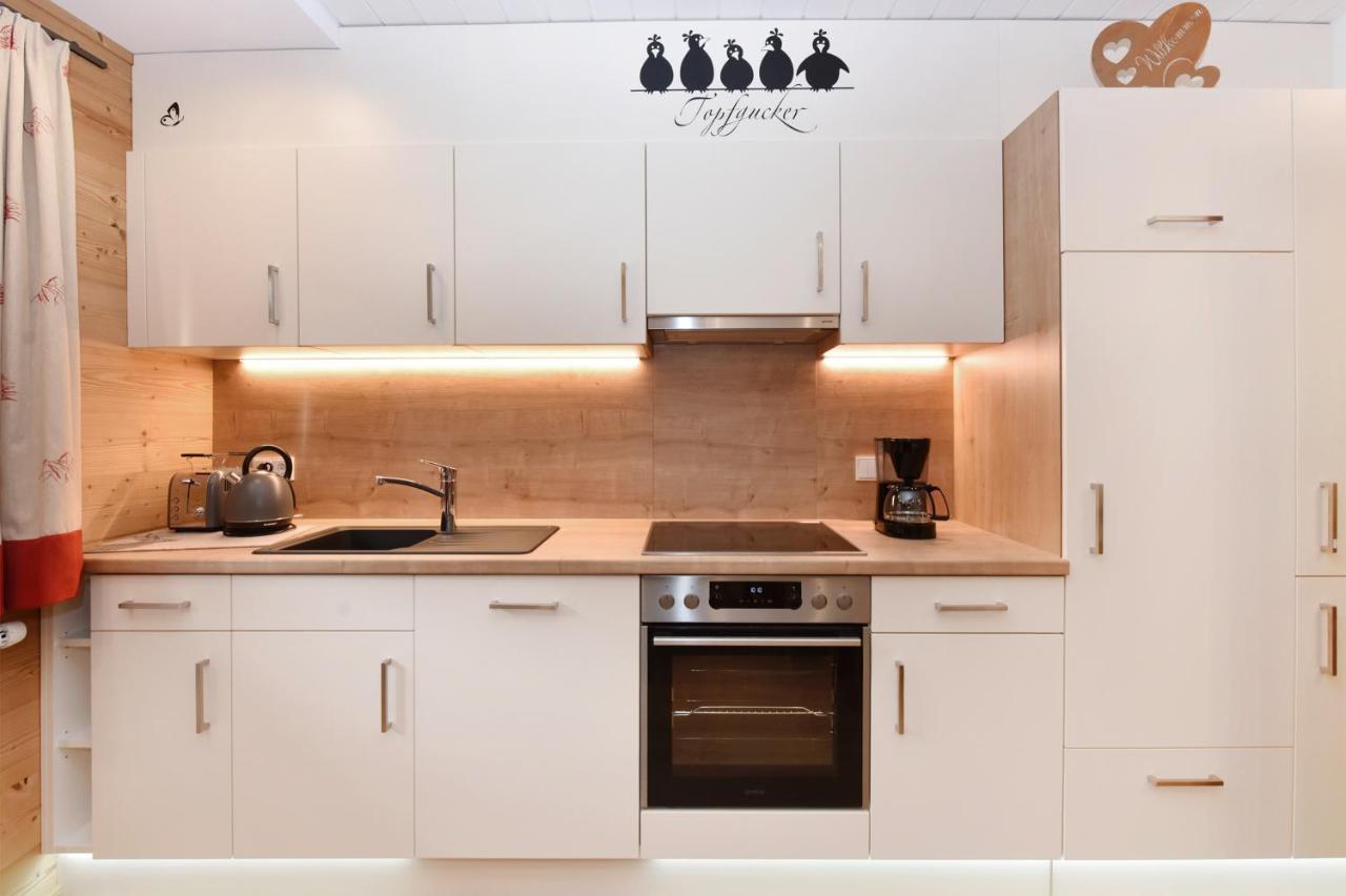 Appartement Fiel Sankt Gallenkirch Buitenkant foto